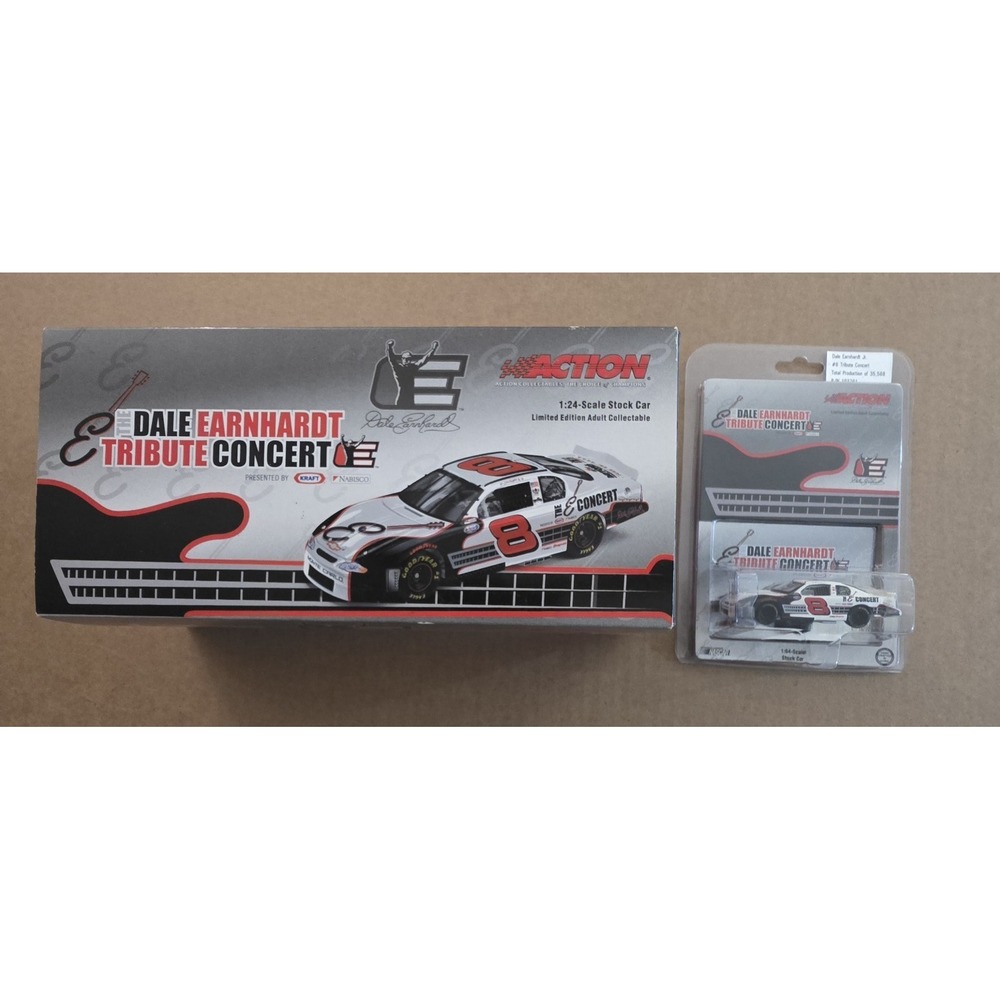2003 Action Diecast #8 Dale Earnhardt Jr Tribute Concert 1:24 & 1:64 Scale